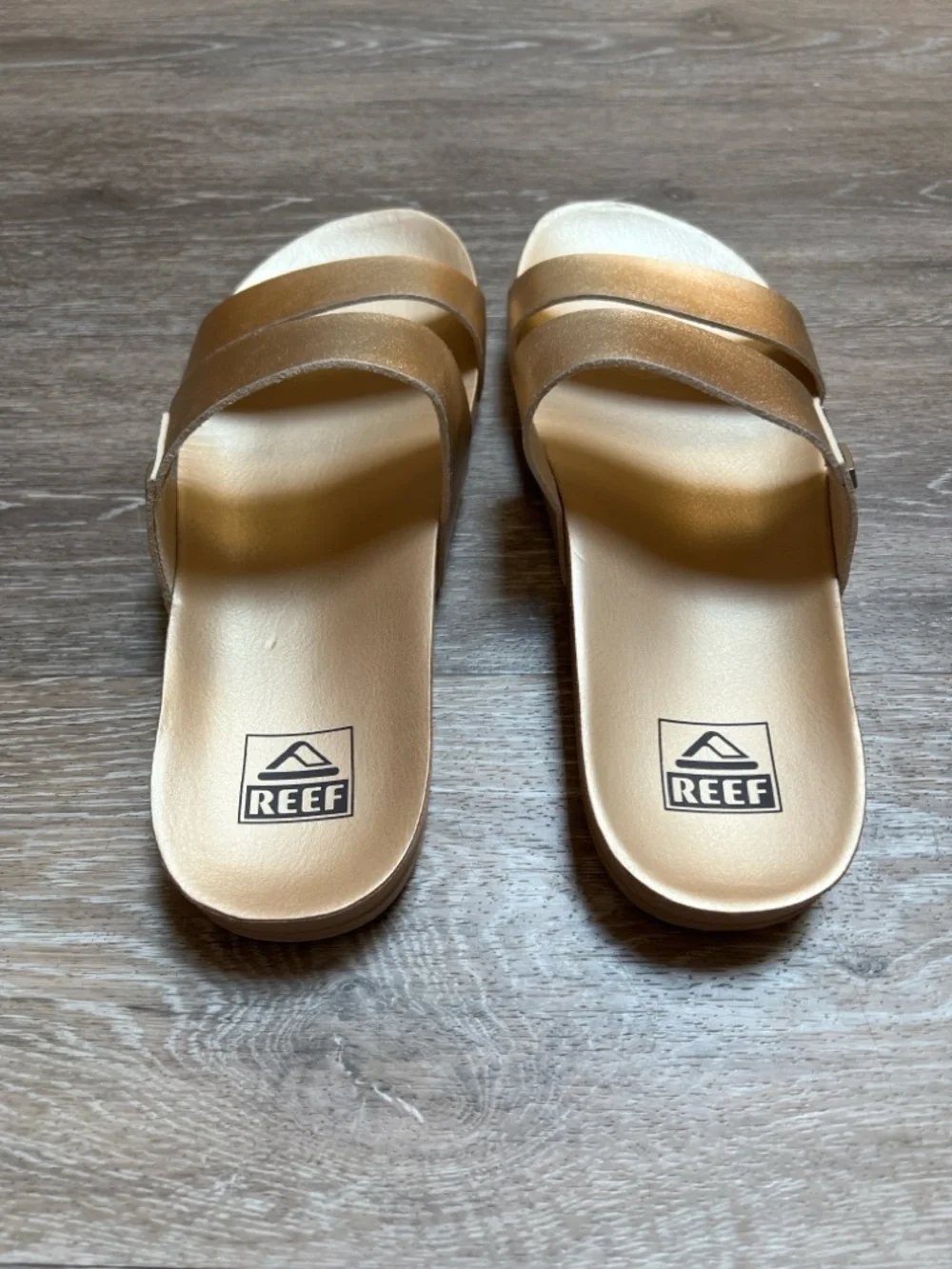 Reef Women's Cushion Vista Slide Sandals | Golden Hour - Picture 4 of 6